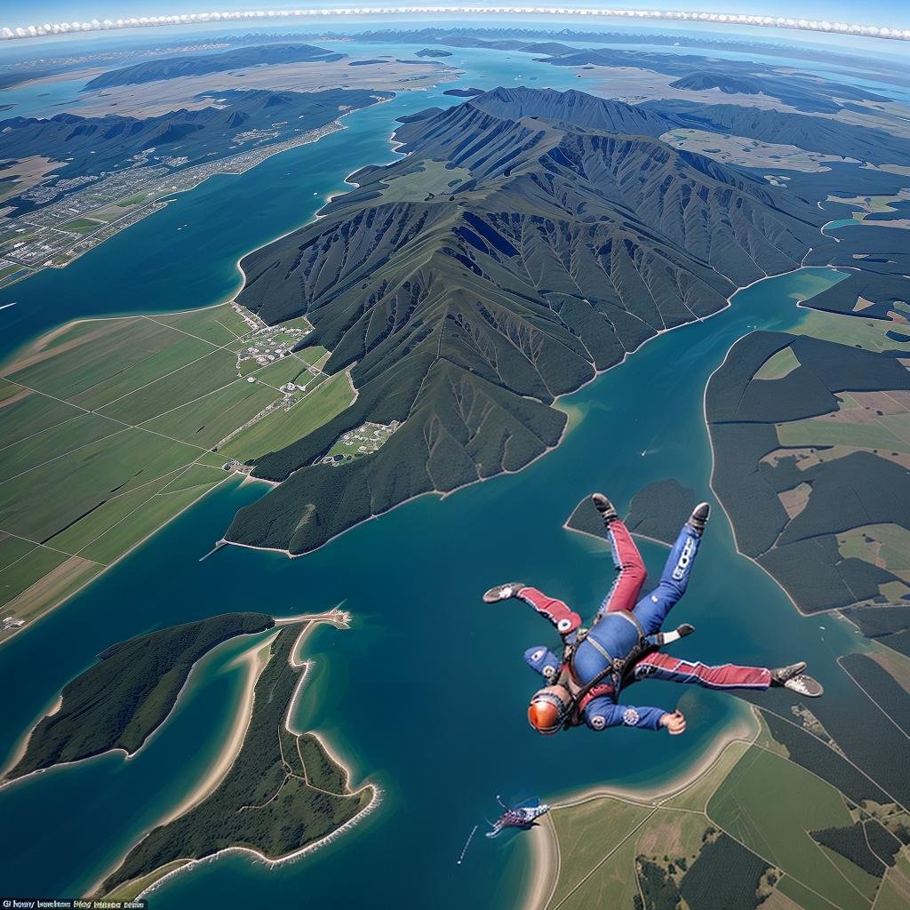 High-Flying Fun: Top Ten Skydiving Destinations in New Zealand
